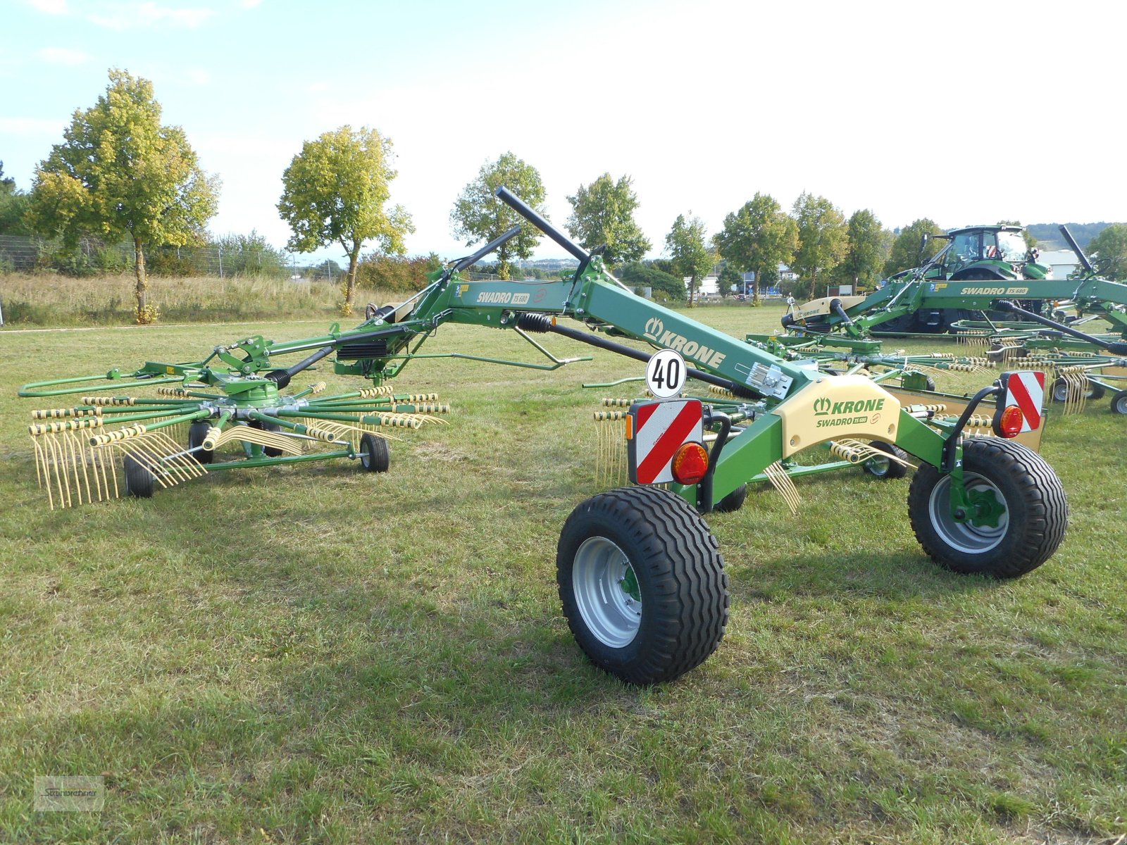 Schwader tipa Krone Swadro TS 680 Twin, Neumaschine u Wörnitz (Slika 2)