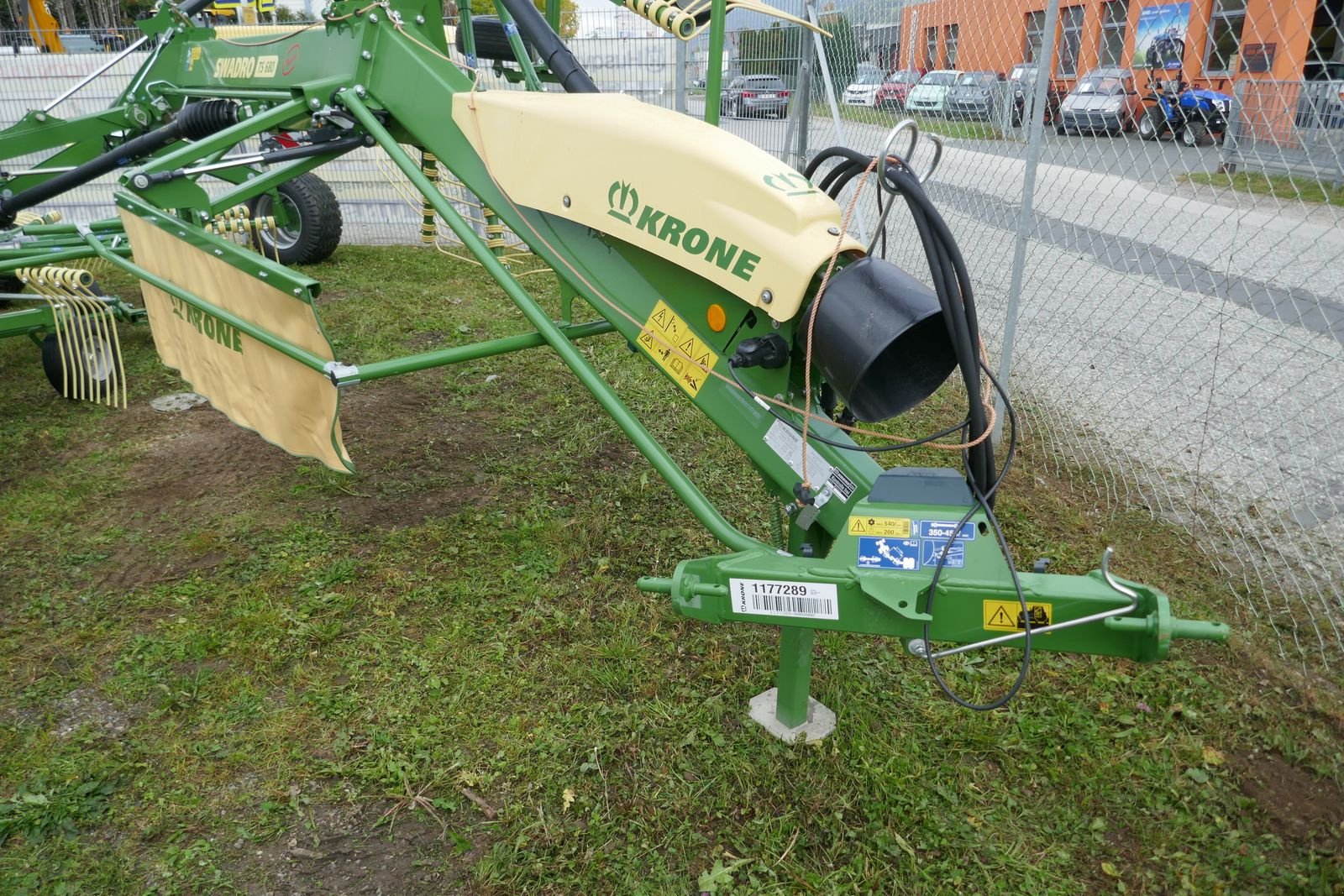 Schwader of the type Krone Swadro TS 680 Twin, Gebrauchtmaschine in Villach (Picture 9)