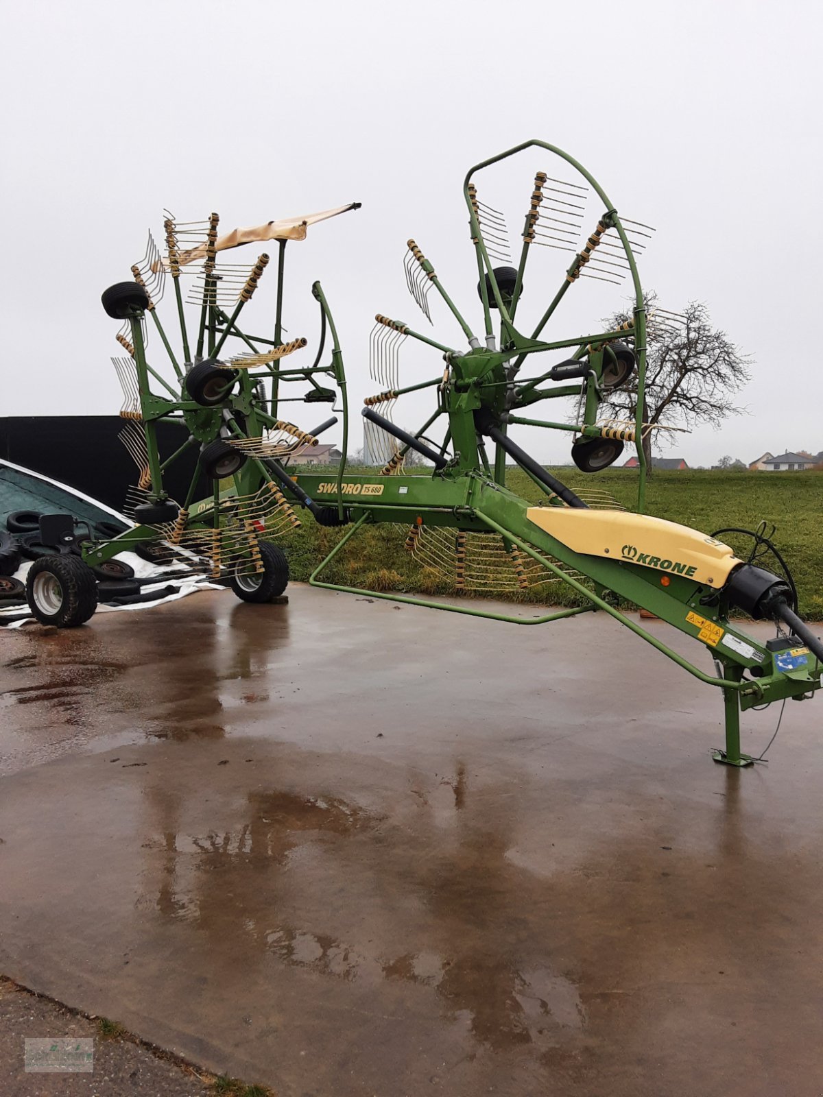 Schwader del tipo Krone Swadro TS 680, Gebrauchtmaschine In Emskirchen (Immagine 2)