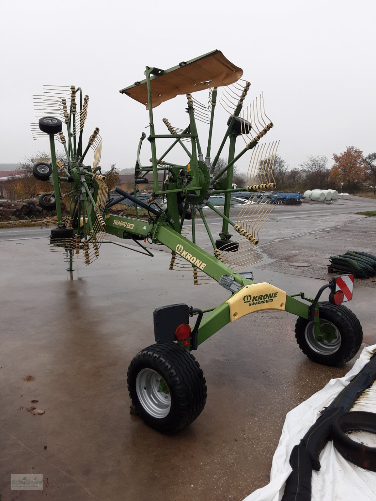 Schwader del tipo Krone Swadro TS 680, Gebrauchtmaschine In Emskirchen (Immagine 4)