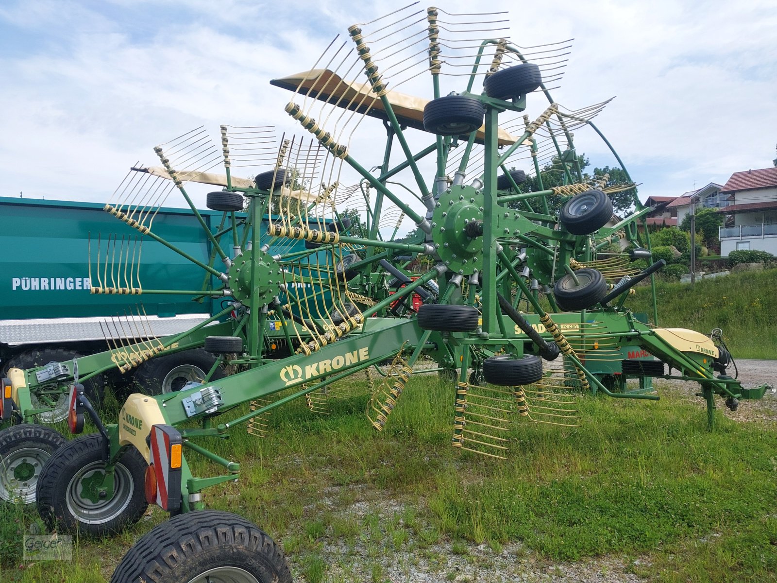 Schwader des Typs Krone Swadro TS 680, Gebrauchtmaschine in Drachselsried (Bild 5)