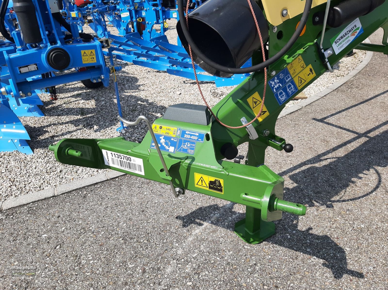 Schwader Türe ait Krone Swadro TS 680, Neumaschine içinde Aurolzmünster (resim 7)