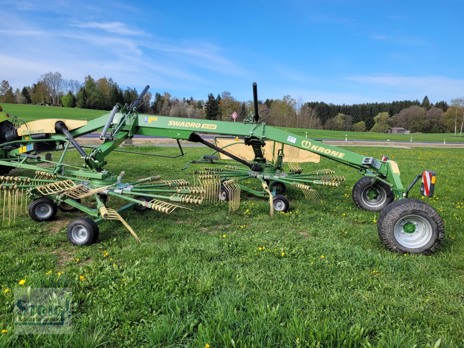Schwader a típus Krone Swadro TS 680, Gebrauchtmaschine ekkor: Moosbach (Kép 3)