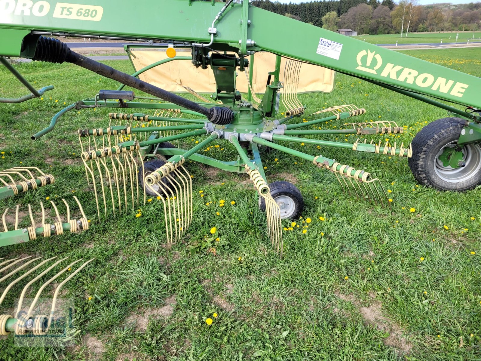 Schwader a típus Krone Swadro TS 680, Gebrauchtmaschine ekkor: Moosbach (Kép 7)