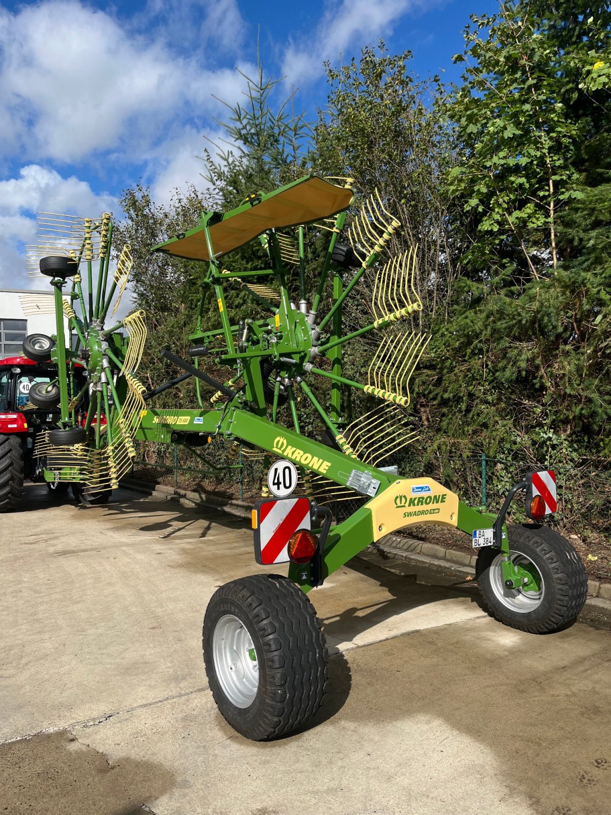 Schwader of the type Krone Swadro TS 680, Gebrauchtmaschine in Schesslitz (Picture 1)
