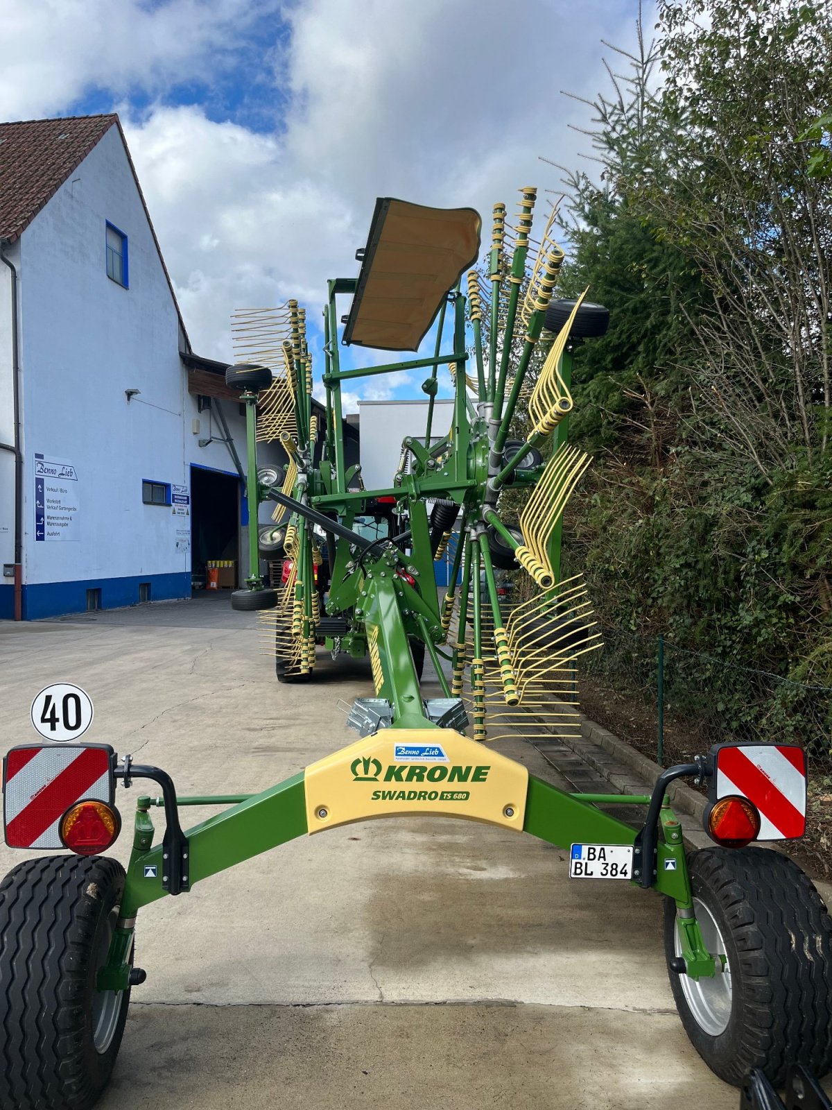 Schwader of the type Krone Swadro TS 680, Gebrauchtmaschine in Schesslitz (Picture 10)