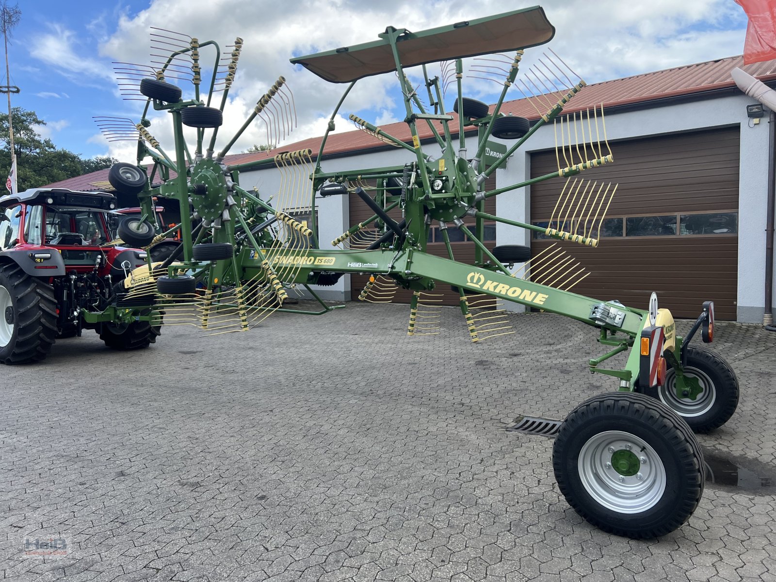 Schwader of the type Krone Swadro TS 680, Gebrauchtmaschine in Merkendorf (Picture 1)