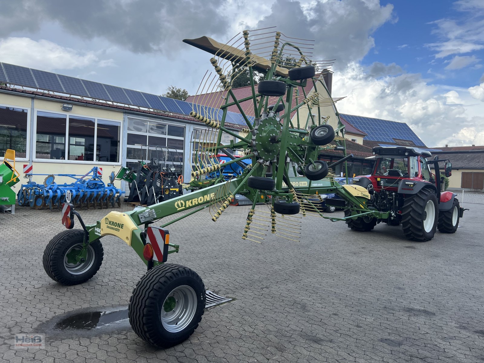 Schwader of the type Krone Swadro TS 680, Gebrauchtmaschine in Merkendorf (Picture 4)