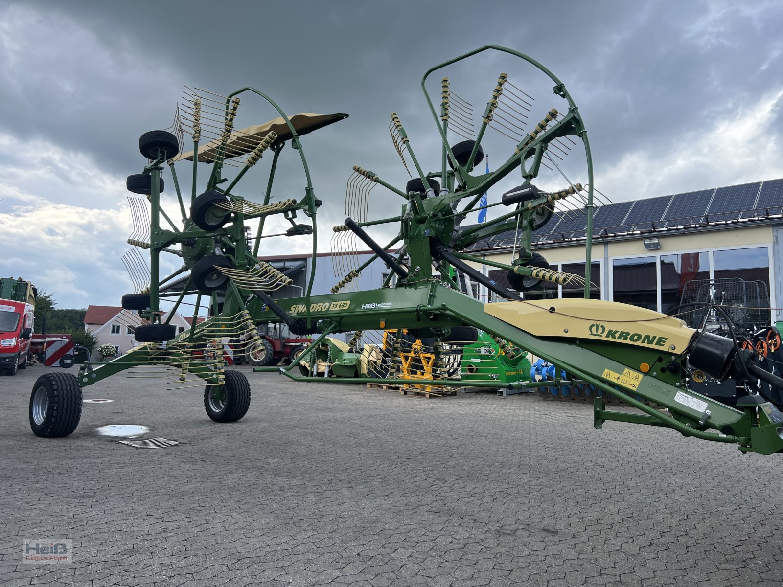 Schwader of the type Krone Swadro TS 680, Gebrauchtmaschine in Merkendorf (Picture 5)