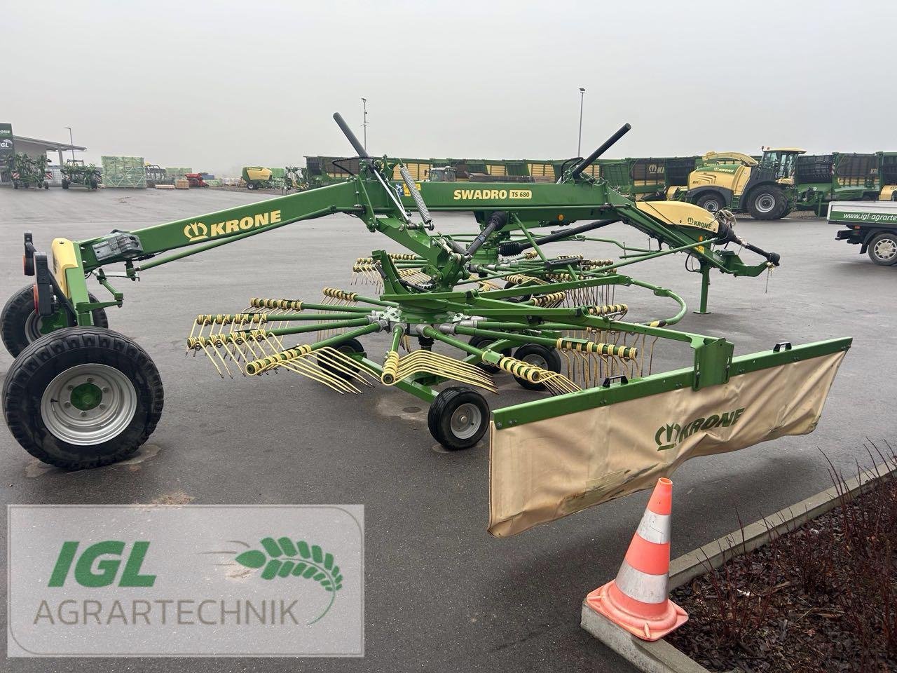 Schwader типа Krone Swadro TS 680, Gebrauchtmaschine в Nabburg (Фотография 6)