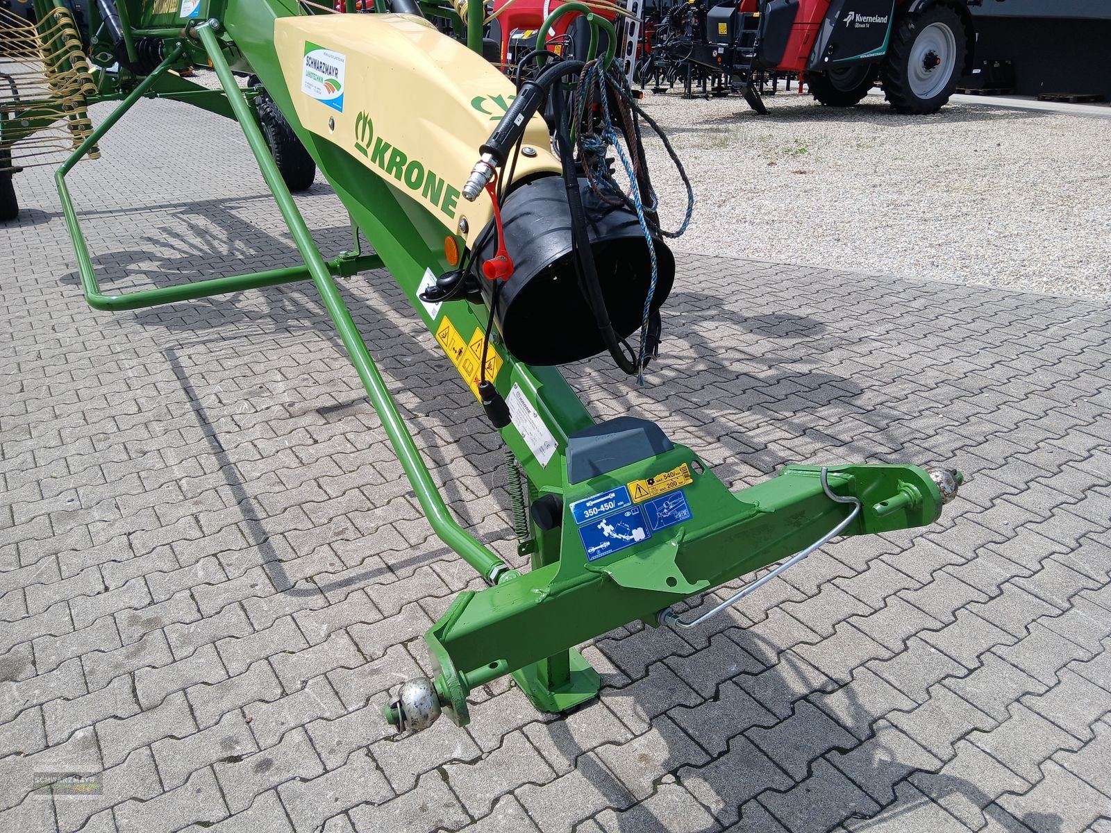 Schwader Türe ait Krone Swadro TS 680, Gebrauchtmaschine içinde Gampern (resim 8)