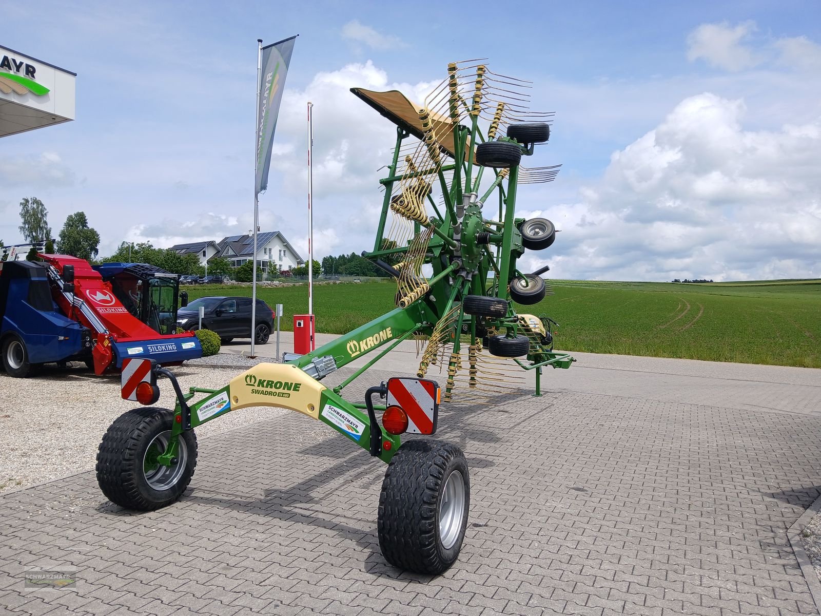 Schwader Türe ait Krone Swadro TS 680, Gebrauchtmaschine içinde Gampern (resim 4)