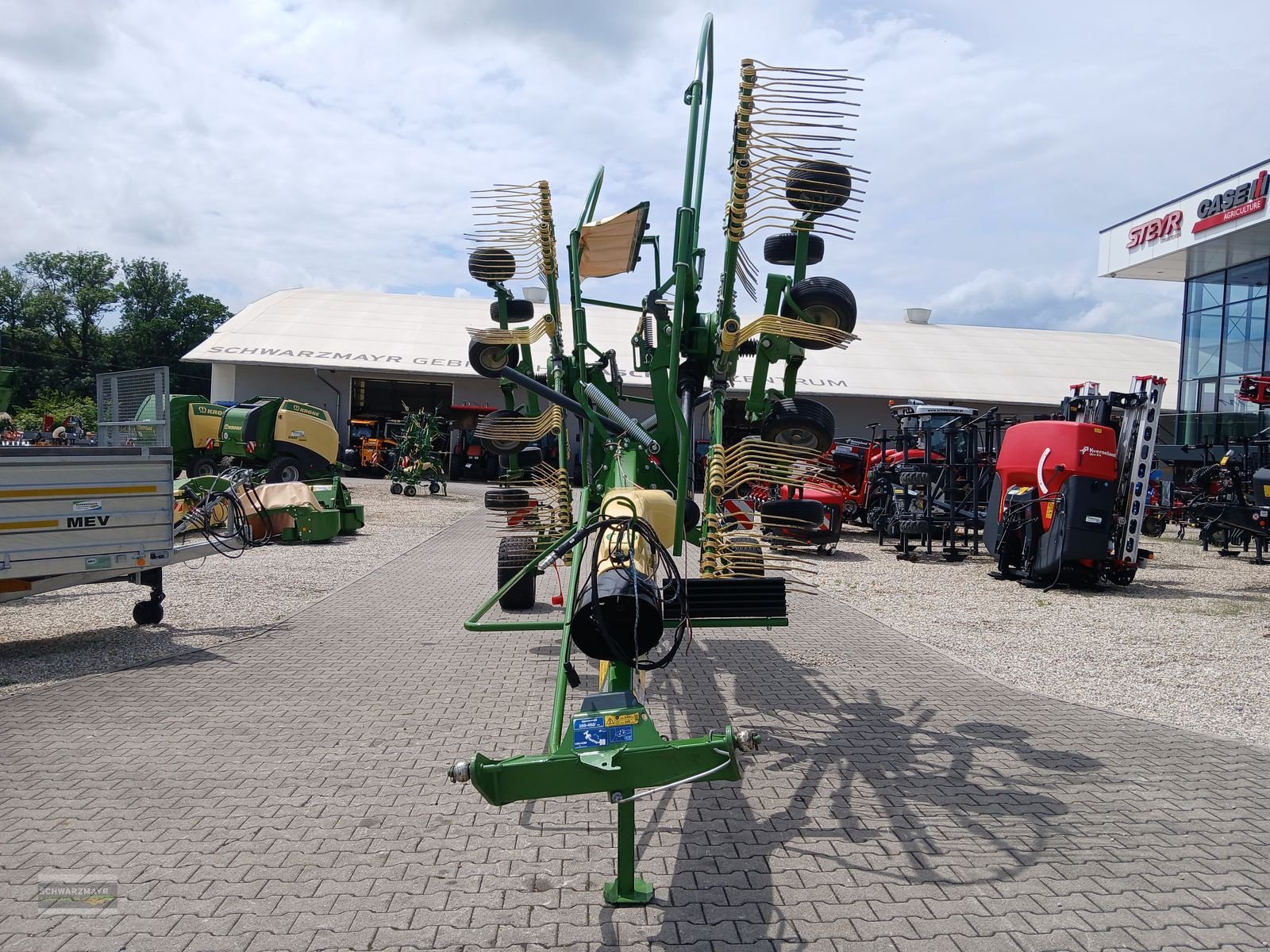 Schwader Türe ait Krone Swadro TS 680, Gebrauchtmaschine içinde Gampern (resim 7)