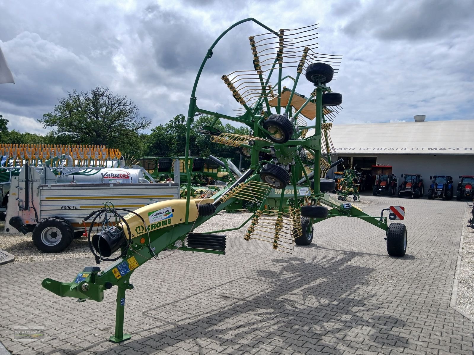 Schwader Türe ait Krone Swadro TS 680, Gebrauchtmaschine içinde Gampern (resim 2)