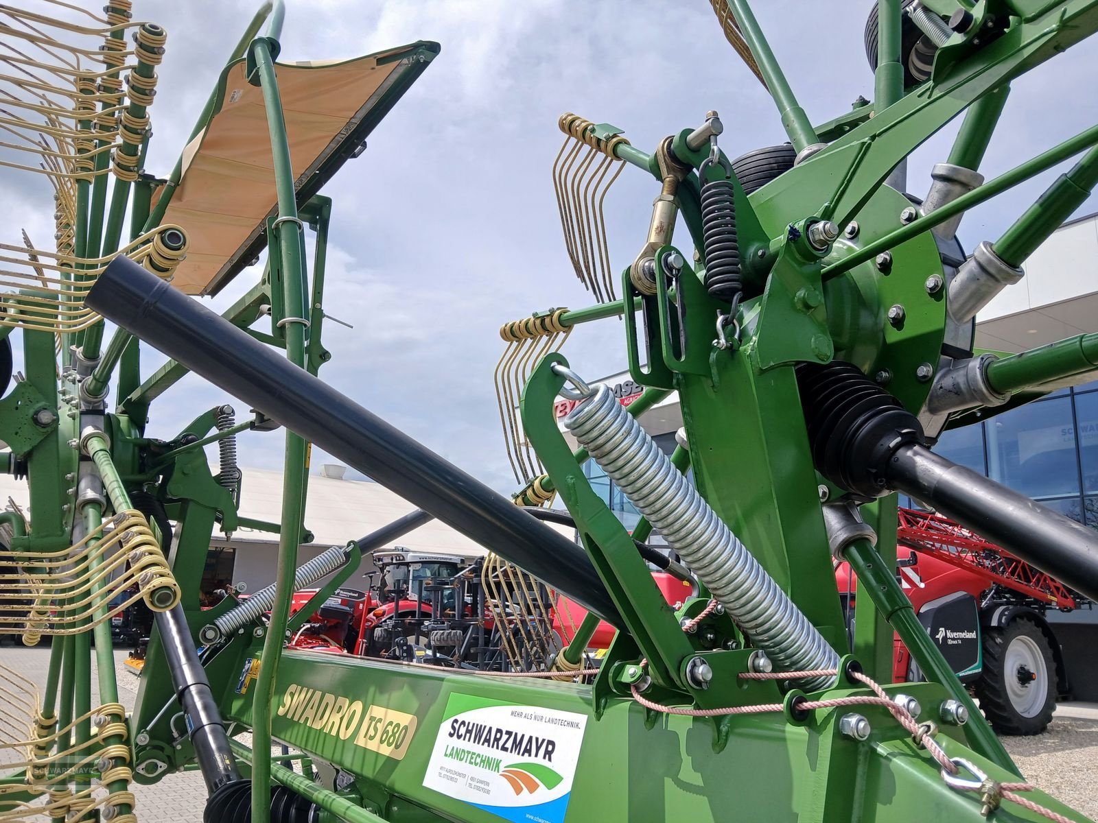 Schwader Türe ait Krone Swadro TS 680, Gebrauchtmaschine içinde Gampern (resim 10)