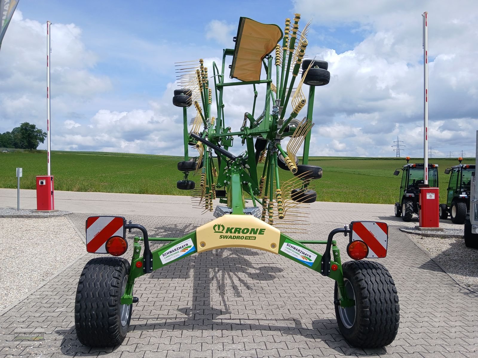 Schwader Türe ait Krone Swadro TS 680, Gebrauchtmaschine içinde Gampern (resim 5)