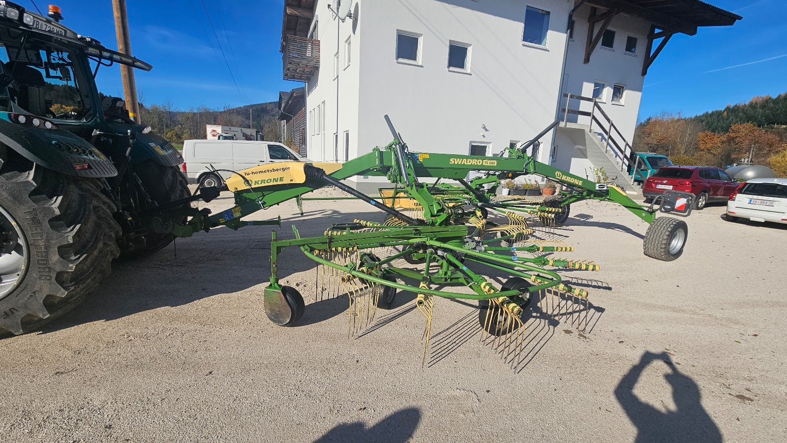 Schwader del tipo Krone Swadro TS 680, Gebrauchtmaschine In St.Georgen (Immagine 3)