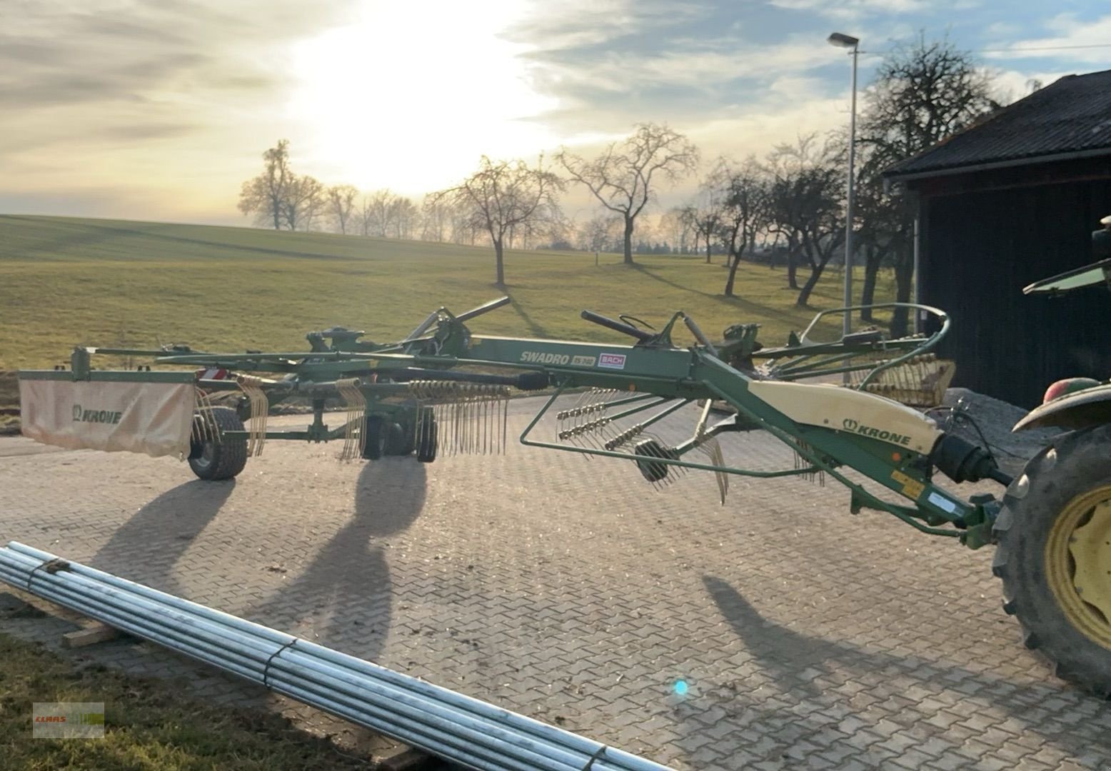 Schwader des Typs Krone Swadro TS 740, Gebrauchtmaschine in Neuenstein (Bild 2)
