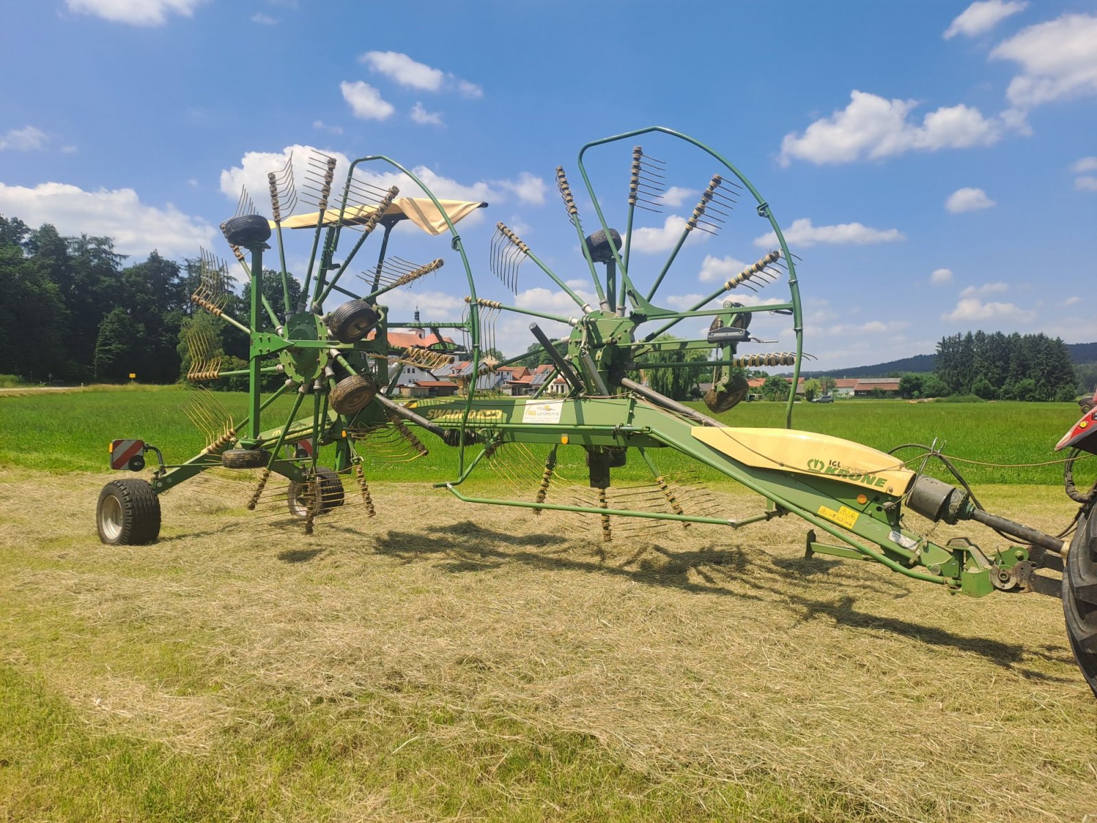 Schwader типа Krone Swadro TS 740, Gebrauchtmaschine в Neunburg (Фотография 2)
