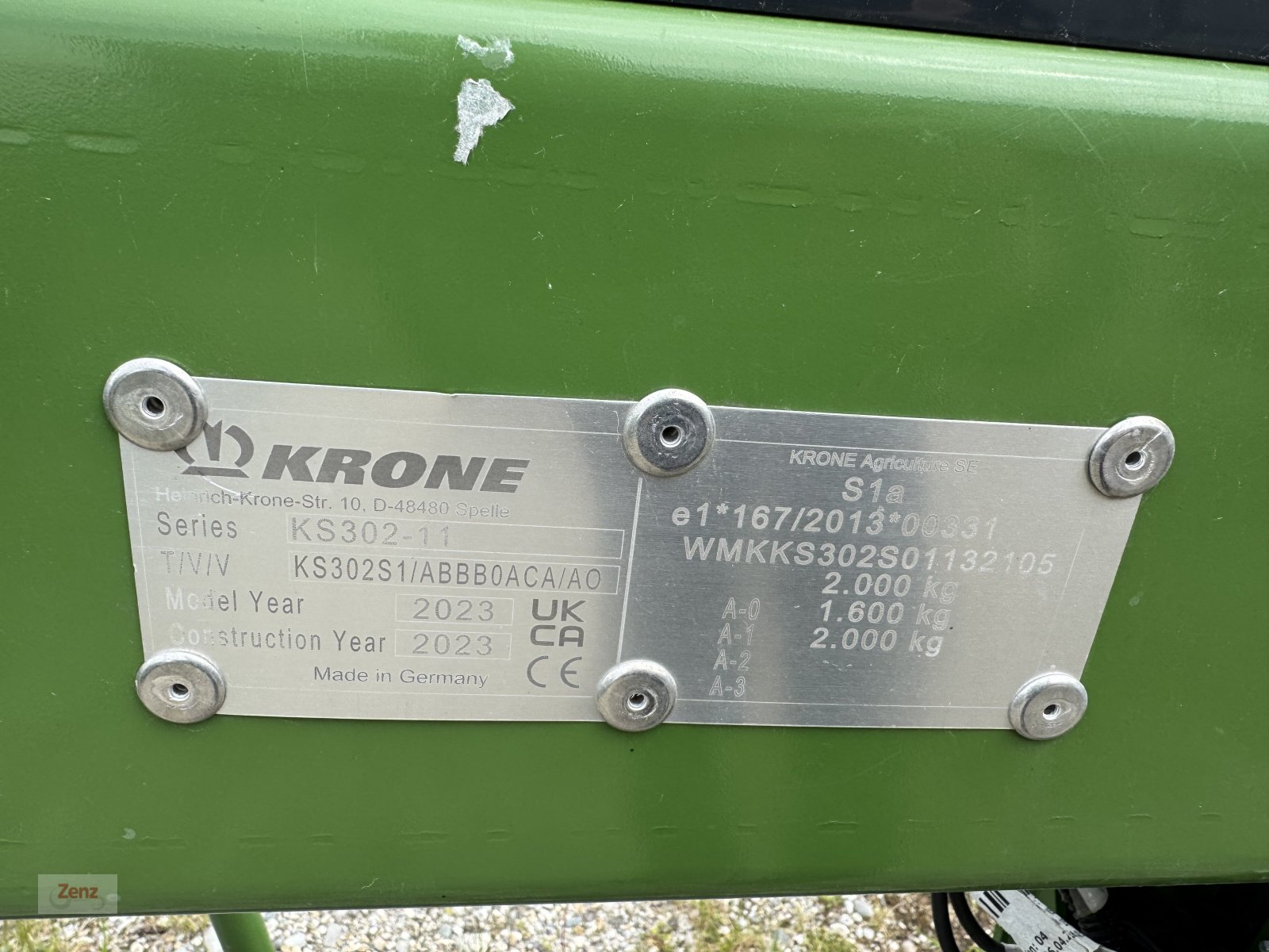 Schwader van het type Krone Swadro TS 970, Gebrauchtmaschine in Gars (Foto 5)