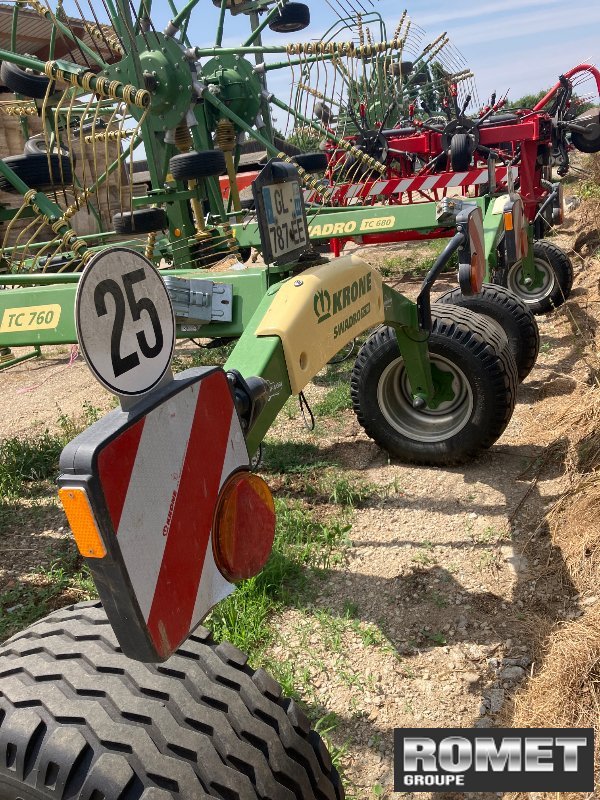 Schwader του τύπου Krone SWTC 760, Gebrauchtmaschine σε Gennes sur glaize (Φωτογραφία 7)