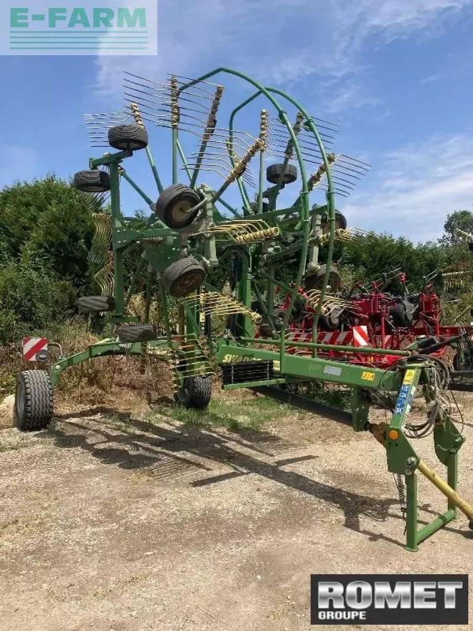 Schwader типа Krone swtc 760, Gebrauchtmaschine в GENNES-SUR-GLAIZE (Фотография 2)