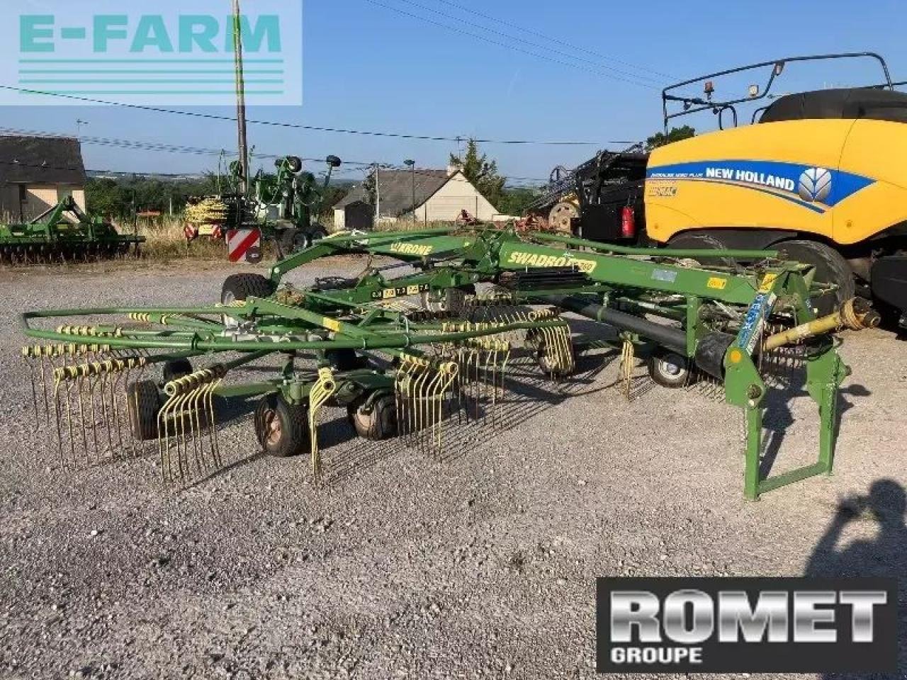 Schwader tipa Krone swtc 760, Gebrauchtmaschine u GENNES-SUR-GLAIZE (Slika 3)