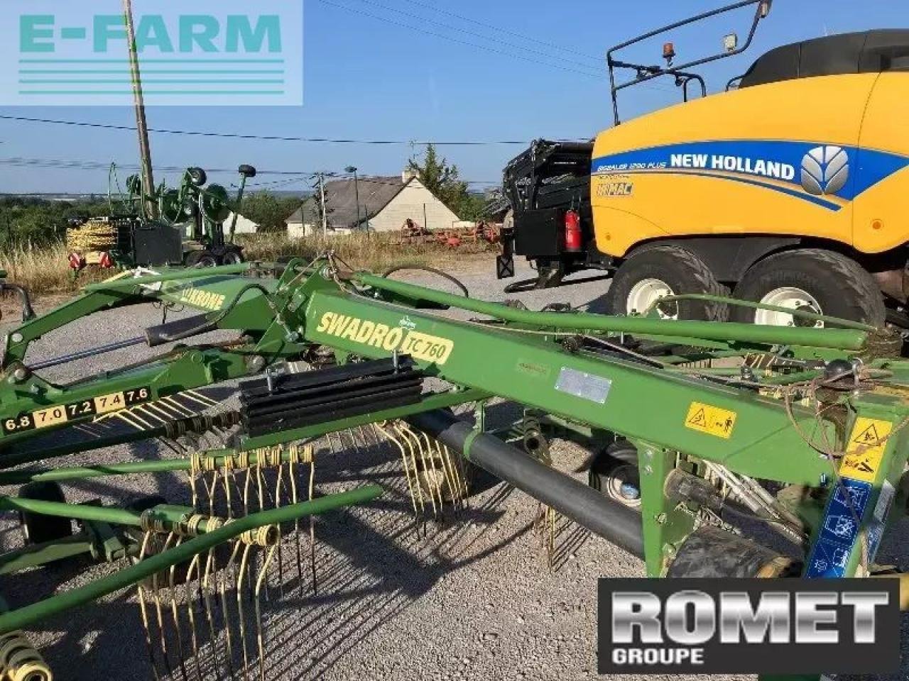 Schwader tipa Krone swtc 760, Gebrauchtmaschine u GENNES-SUR-GLAIZE (Slika 10)