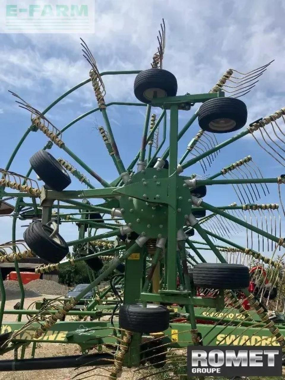 Schwader typu Krone swtc 760, Gebrauchtmaschine v GENNES-SUR-GLAIZE (Obrázek 4)