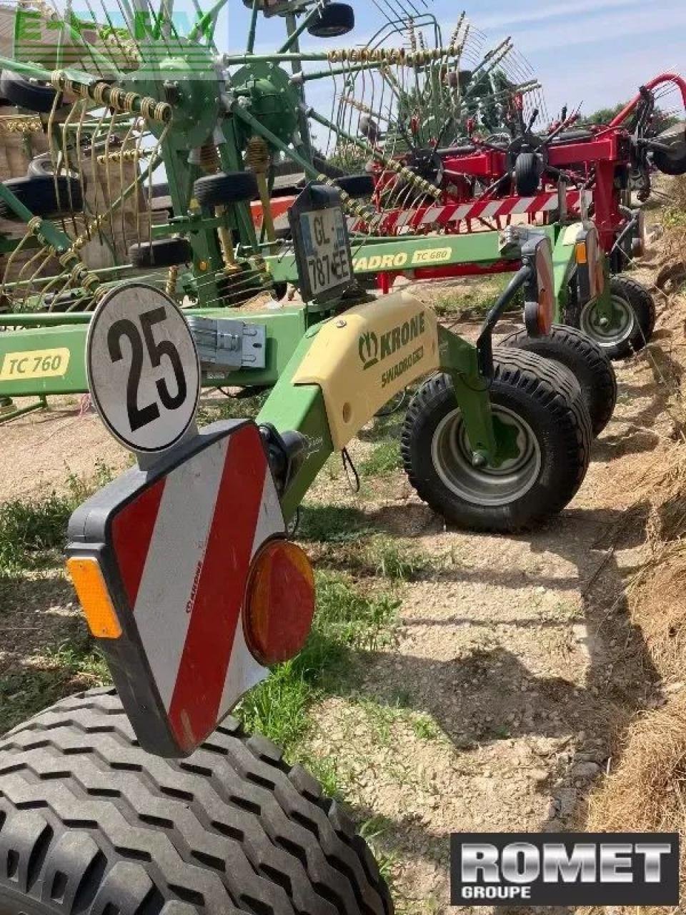 Schwader typu Krone swtc 760, Gebrauchtmaschine v GENNES-SUR-GLAIZE (Obrázek 7)