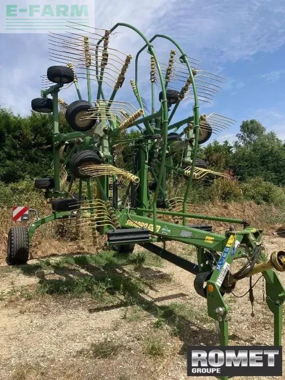 Schwader типа Krone swtc 760, Gebrauchtmaschine в GENNES-SUR-GLAIZE (Фотография 2)