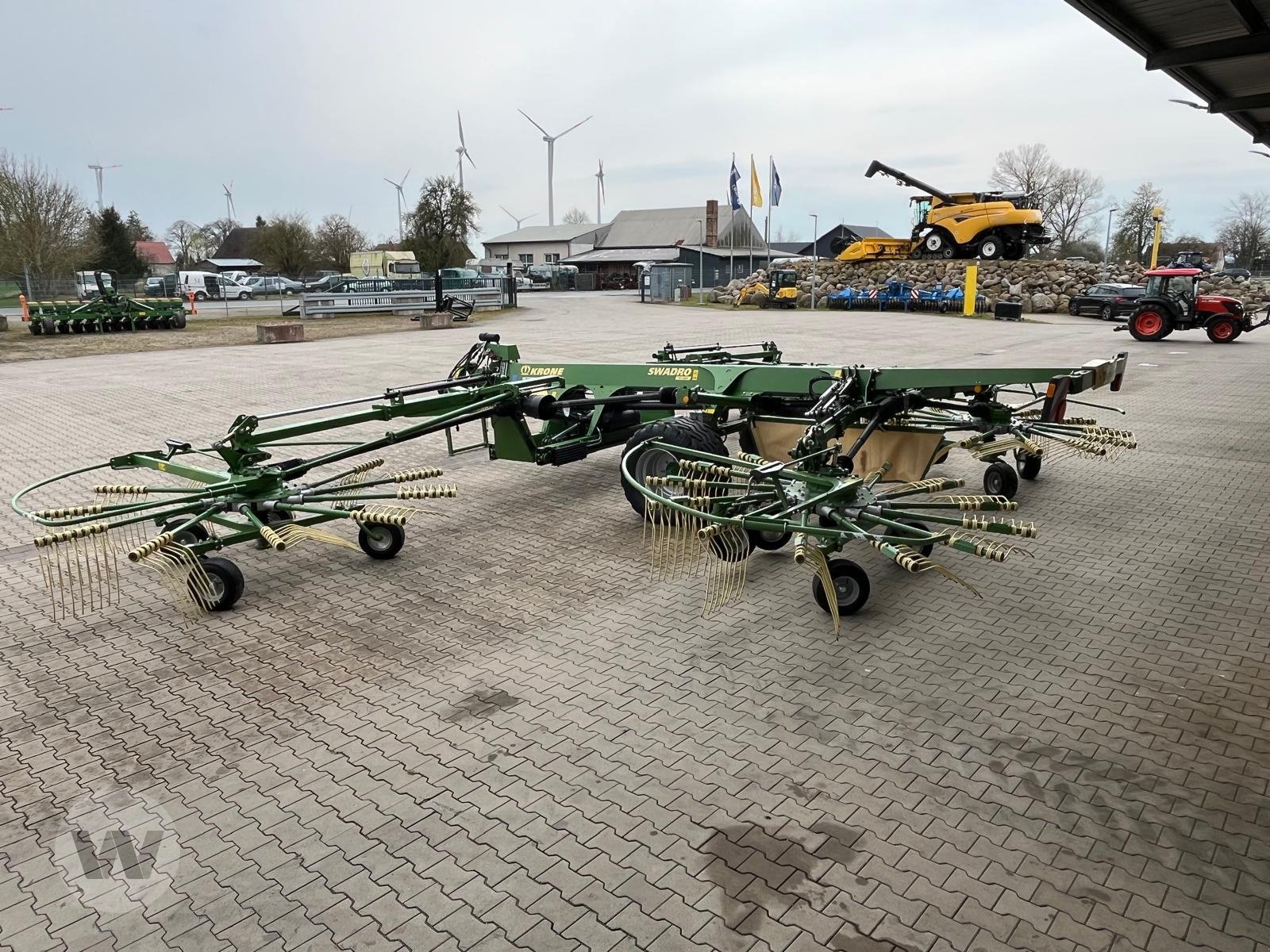 Schwader of the type Krone TC 1250, Neumaschine in Klein Bünzow (Picture 6)