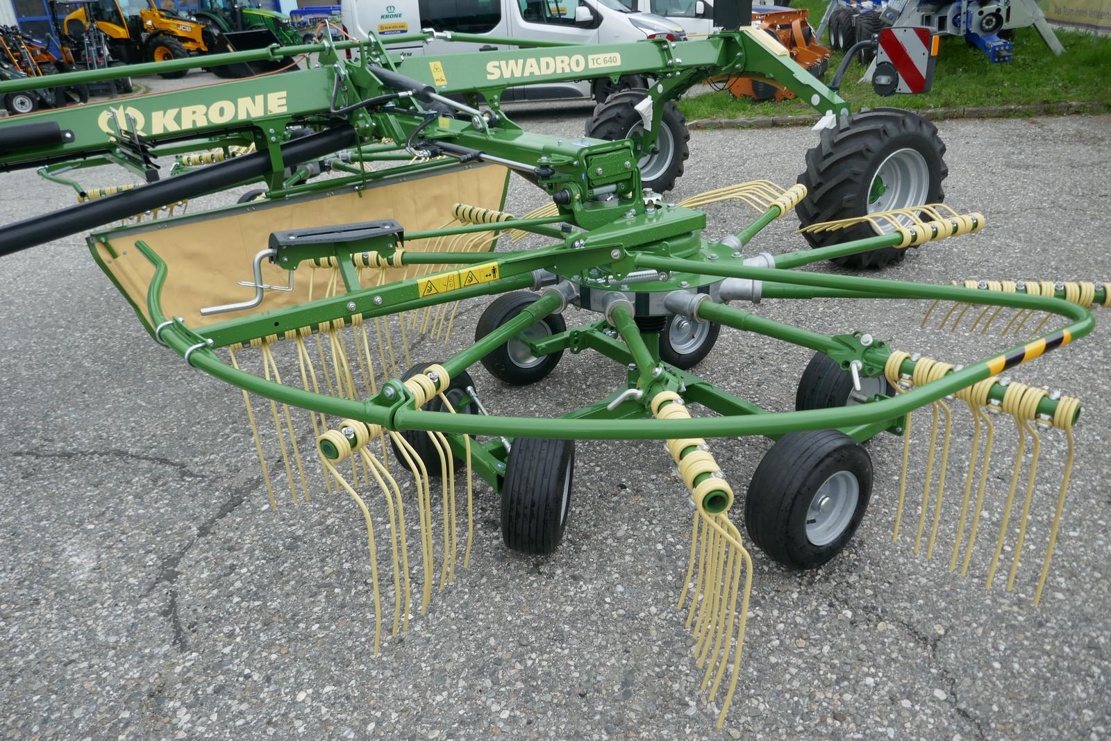 Schwader des Typs Krone TC 640 Alpin, Gebrauchtmaschine in Villach (Bild 4)