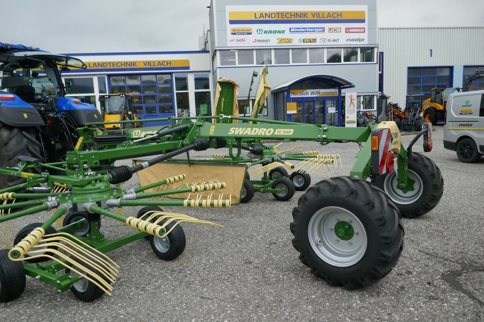Schwader des Typs Krone TC 640 Alpin, Gebrauchtmaschine in Villach (Bild 3)