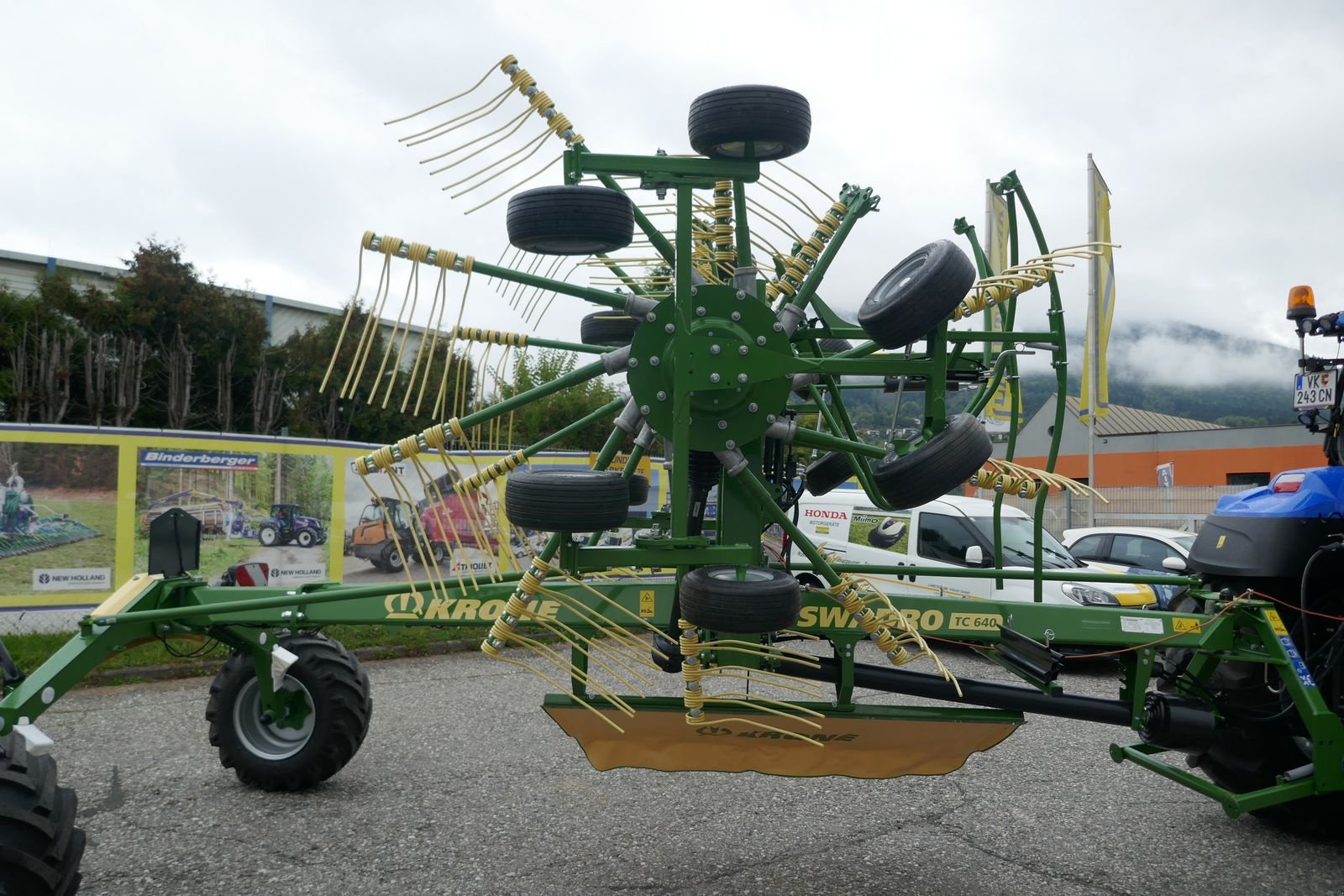 Schwader des Typs Krone TC 640 Alpin, Gebrauchtmaschine in Villach (Bild 17)