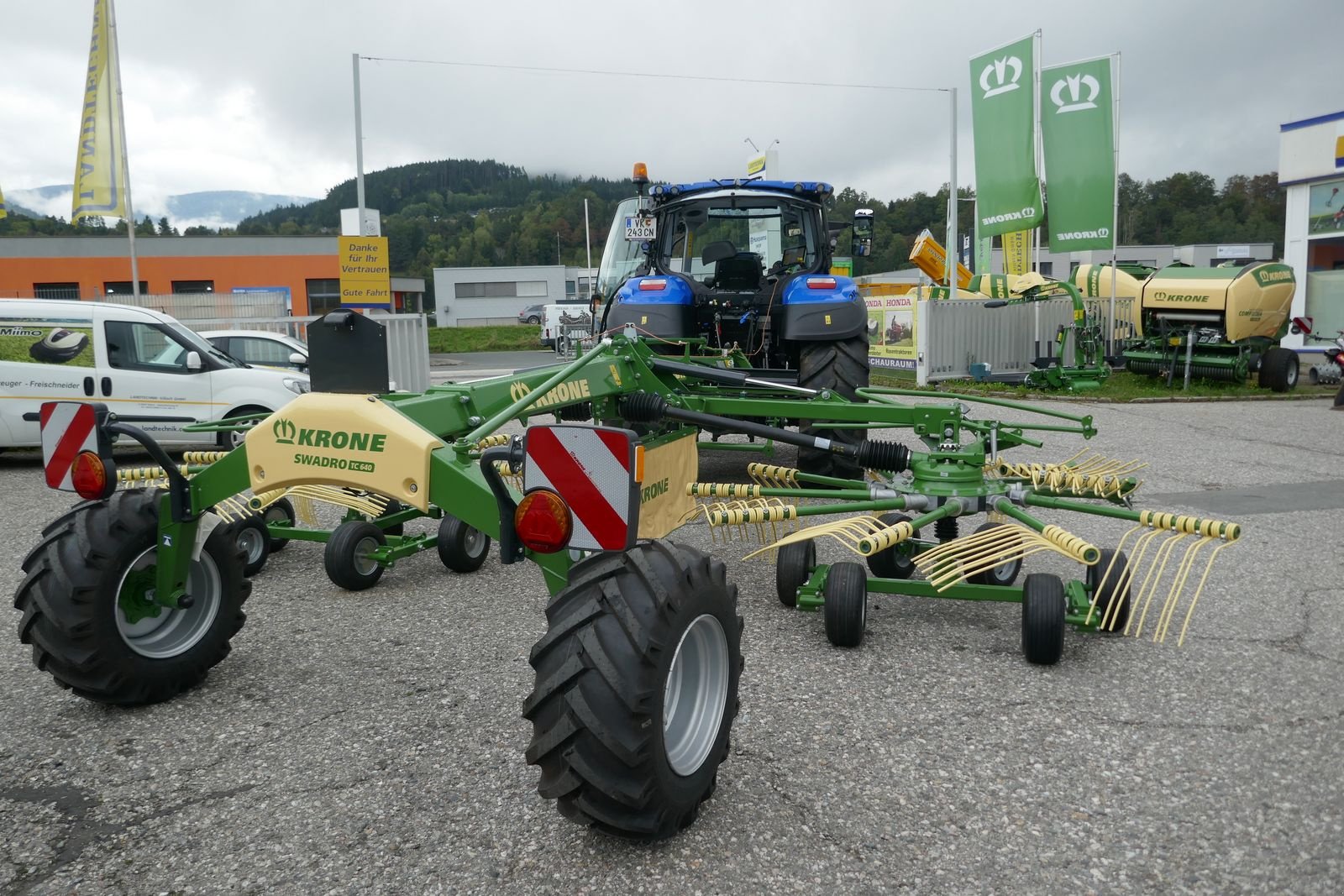Schwader des Typs Krone TC 640 Alpin, Gebrauchtmaschine in Villach (Bild 1)