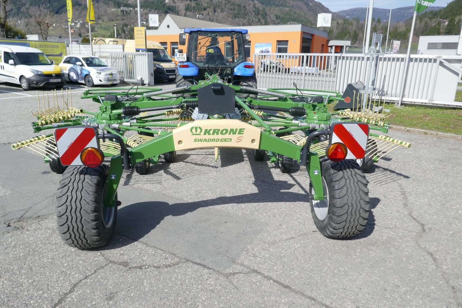Schwader of the type Krone TC 760 Plus, Gebrauchtmaschine in Villach (Picture 4)