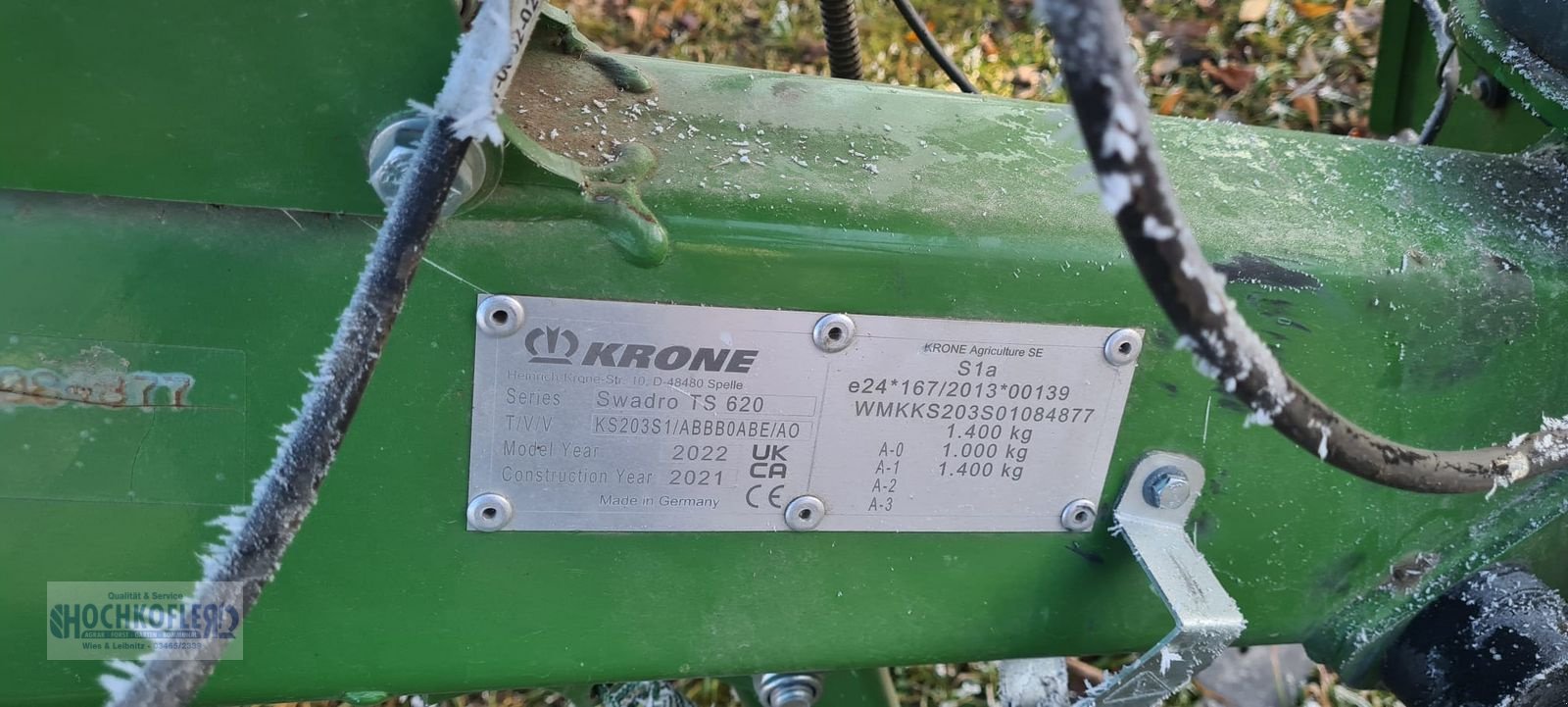 Schwader of the type Krone TS 620, Gebrauchtmaschine in Wies (Picture 4)