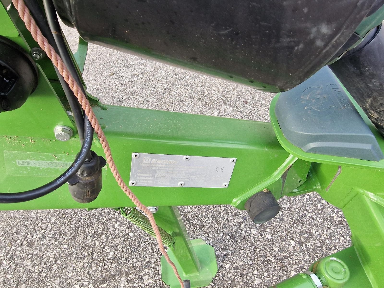 Schwader des Typs Krone TS 680 TWIN, Gebrauchtmaschine in Grünbach (Bild 9)