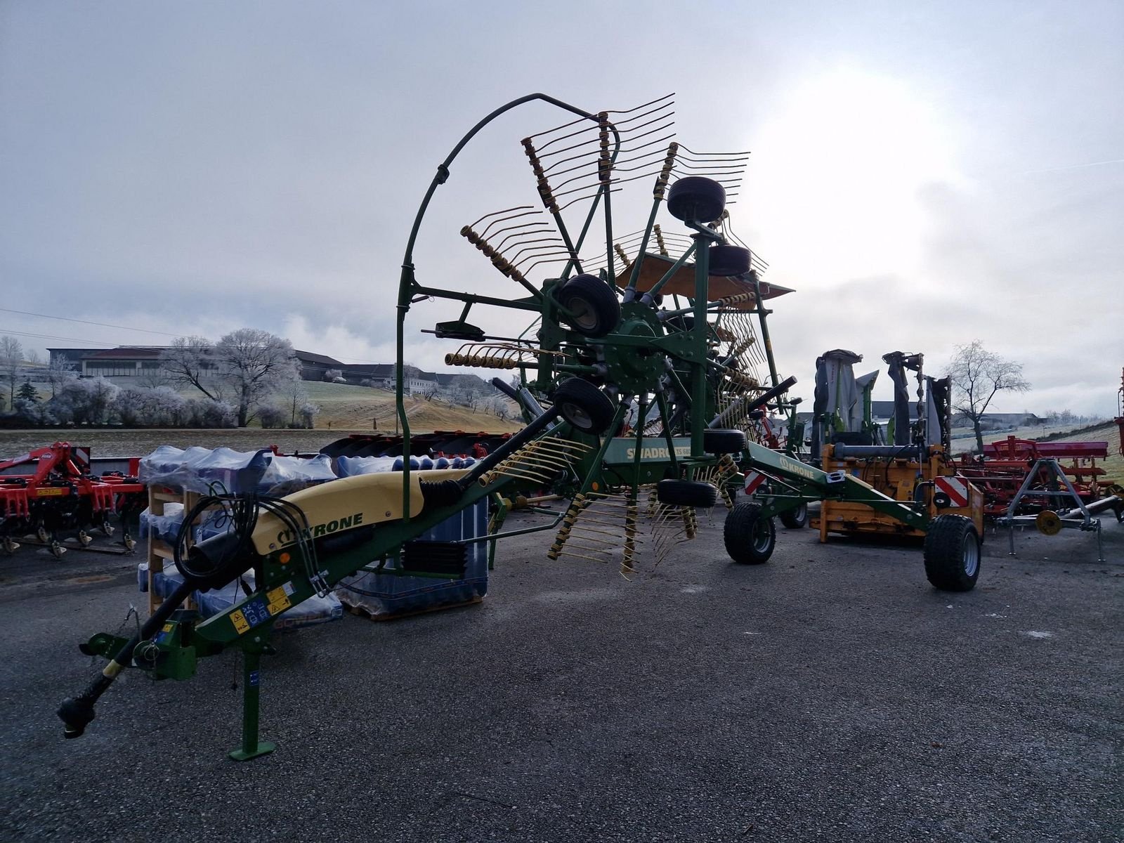 Schwader des Typs Krone TS 680 TWIN, Gebrauchtmaschine in Grünbach (Bild 2)