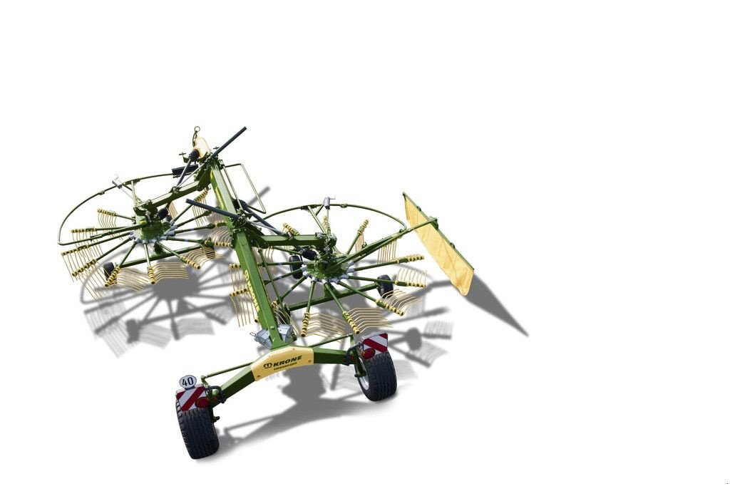 Schwader типа Krone vier harkelementen en Zijaflegharken, Neumaschine в Goudriaan (Фотография 1)