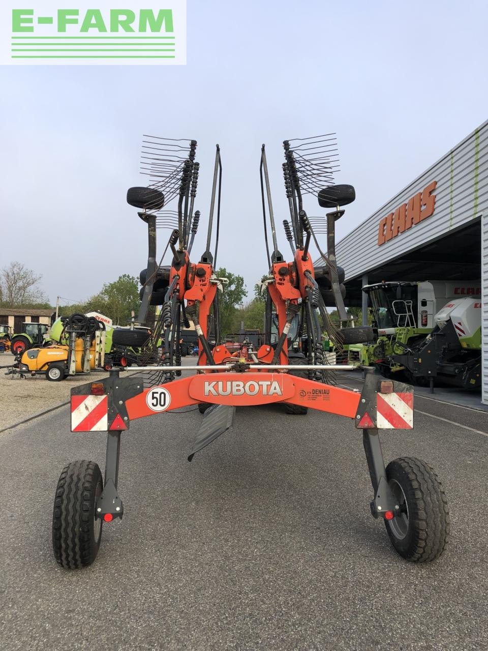 Schwader des Typs Kubota ra 2072, Gebrauchtmaschine in AILLAS (33 - GIRONDE) (Bild 4)