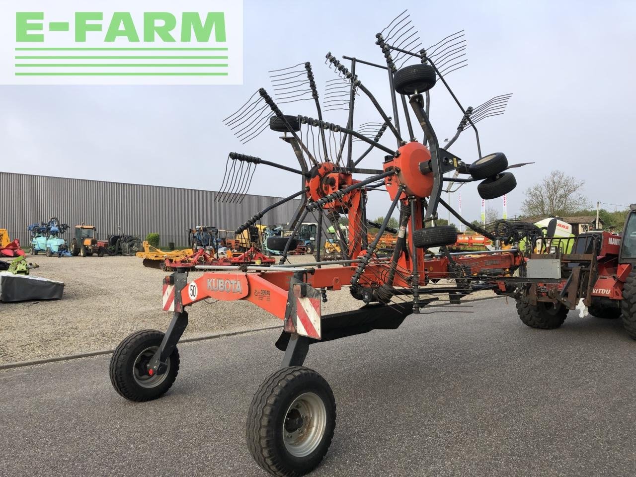Schwader des Typs Kubota ra 2072, Gebrauchtmaschine in AILLAS (33 - GIRONDE) (Bild 5)