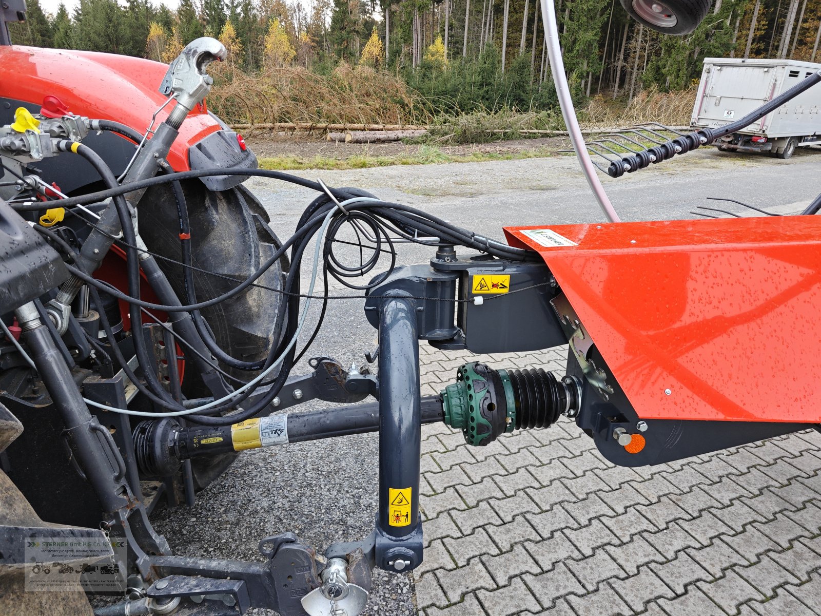 Schwader des Typs Kubota RA4513, Gebrauchtmaschine in Eging am See (Bild 4)