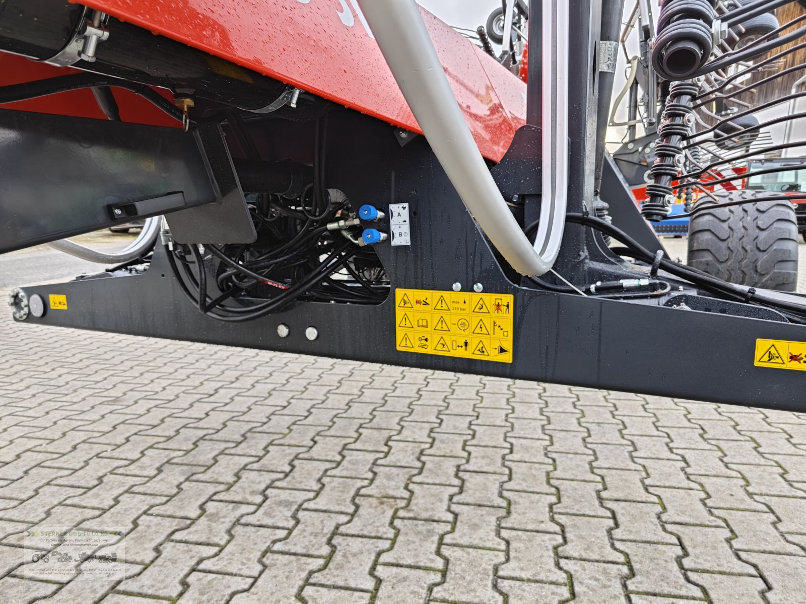 Schwader des Typs Kubota RA4513, Gebrauchtmaschine in Eging am See (Bild 5)