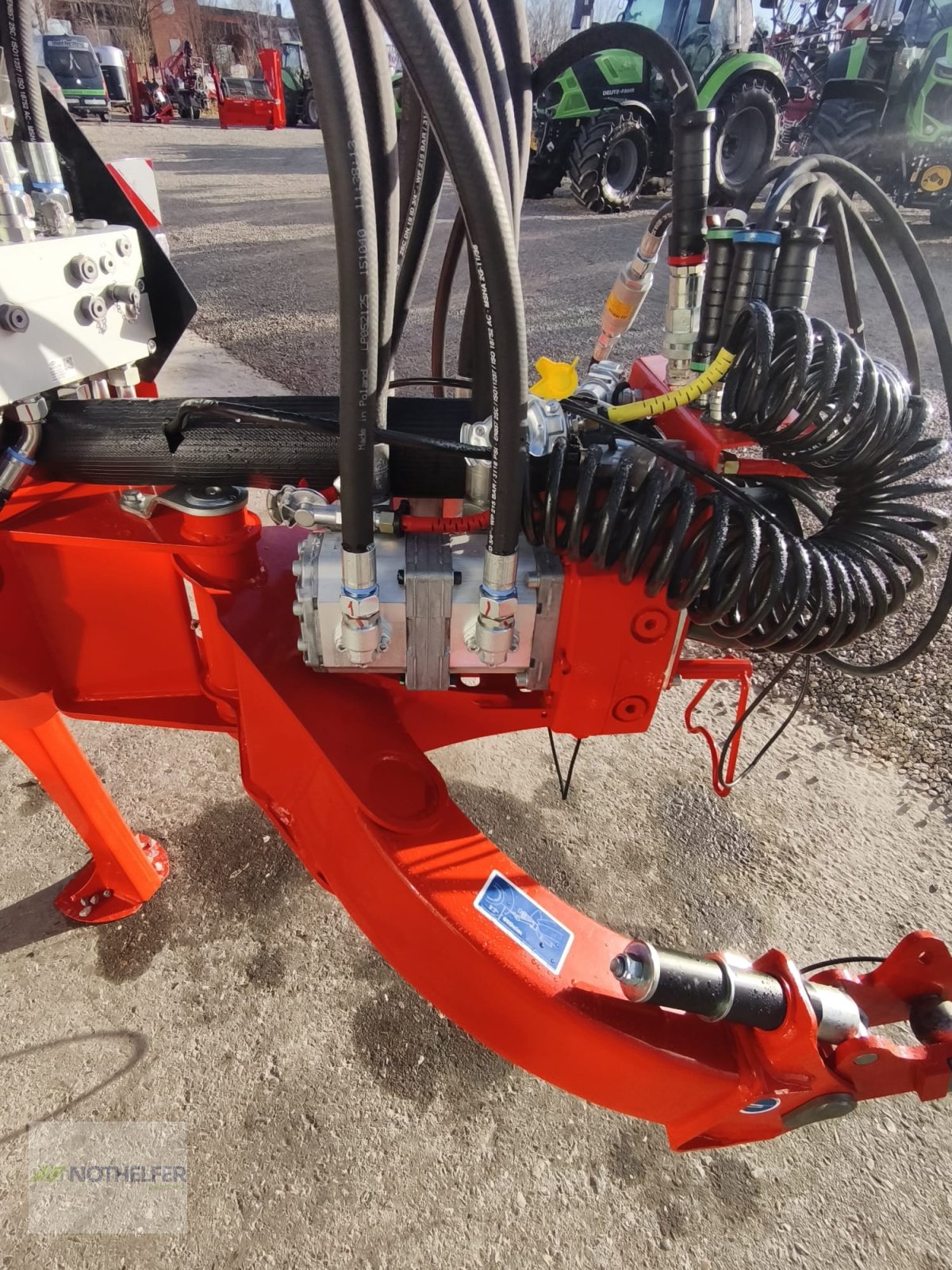 Schwader des Typs Kuhn GA 13031, Neumaschine in Pforzen (Bild 12)