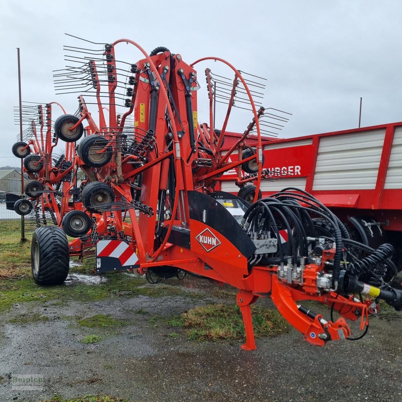 Schwader tipa Kuhn GA 13131, Gebrauchtmaschine u Drebach (Slika 1)