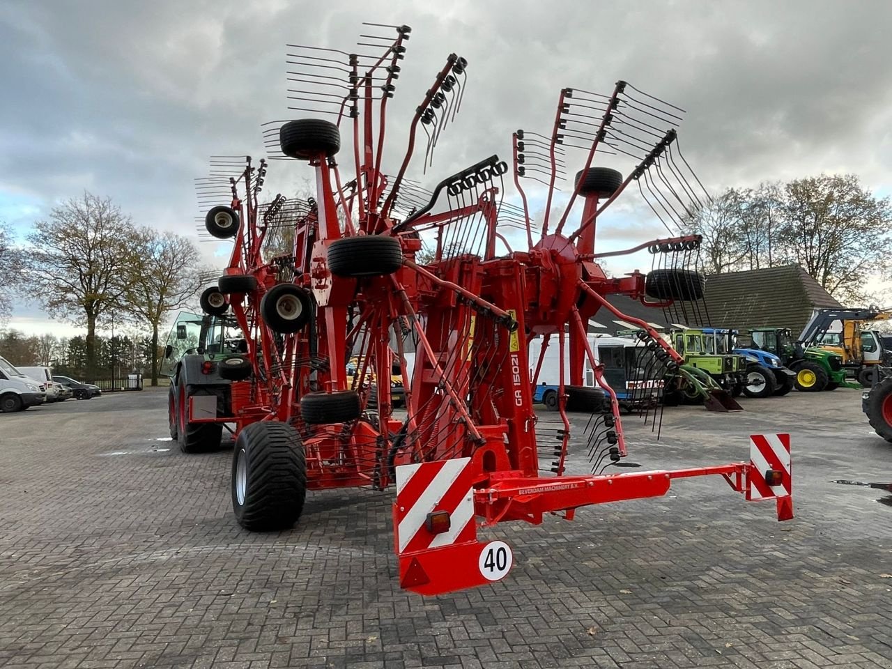 Schwader типа Kuhn GA 15021 Hark, Gebrauchtmaschine в Vriezenveen (Фотография 3)