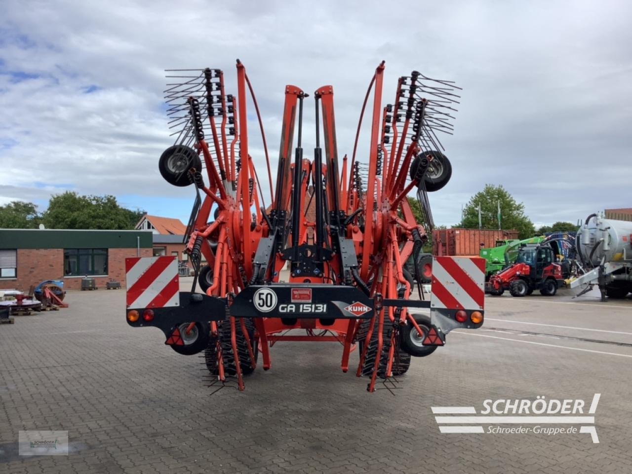 Schwader типа Kuhn GA 15131 - ISOBUS, Gebrauchtmaschine в Jerichow - Kleinmangelsdorf (Фотография 4)