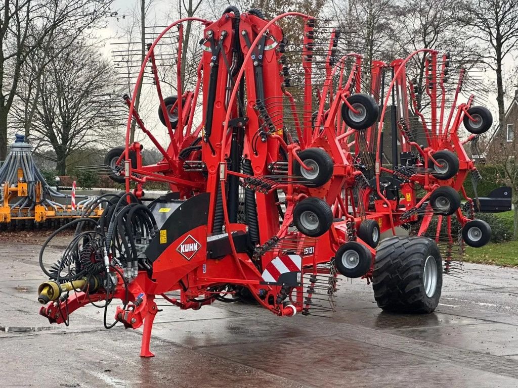 Schwader van het type Kuhn GA 15131 Zwadhark 4 rotorhark 15 meter!!, Gebrauchtmaschine in Ruinerwold (Foto 9)